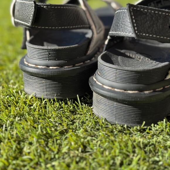 Dr. Martens Size 6 Voss Pisa Flower Platform Sandals - Picture 7 of 9